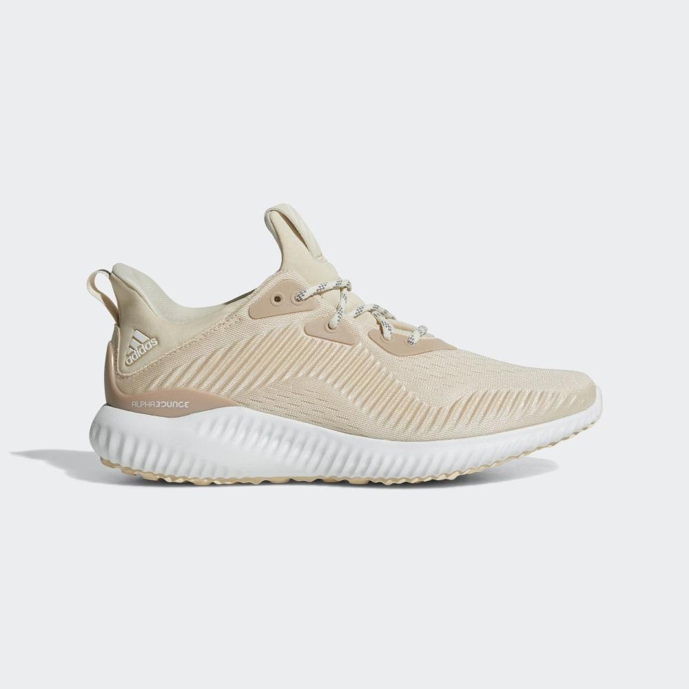 Adidas Women's Alphabounce Running Shoes White/Grey Ireland AC7012